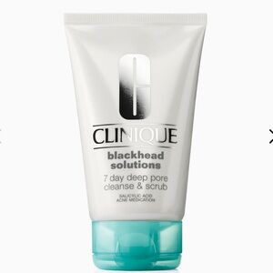 NWT Clinique black Head Solutions 3/1 Cleanser, Mask & Exfoliant Cleanse Scrub